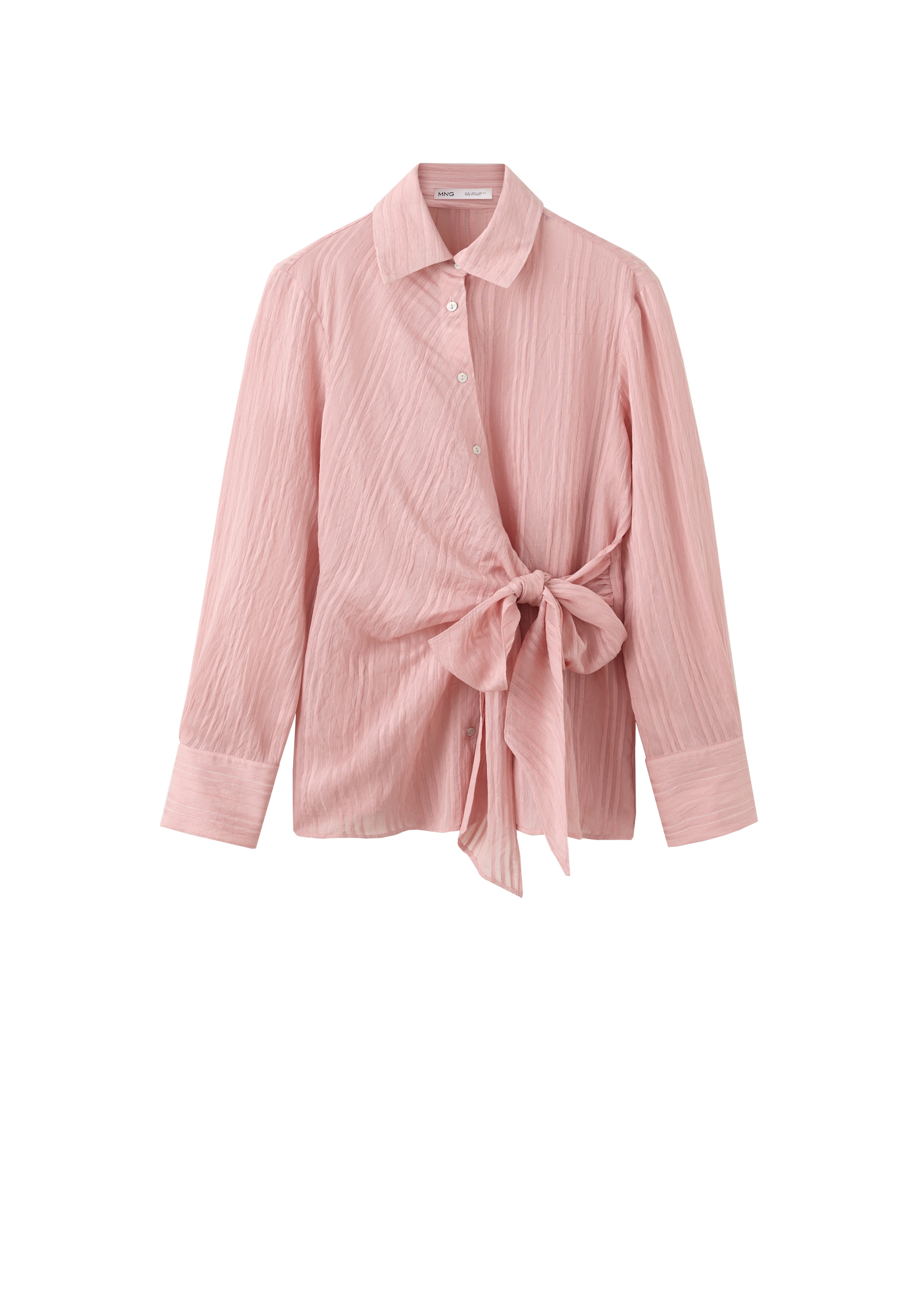 MANGO Bluse in XS in rosa, Produktansicht