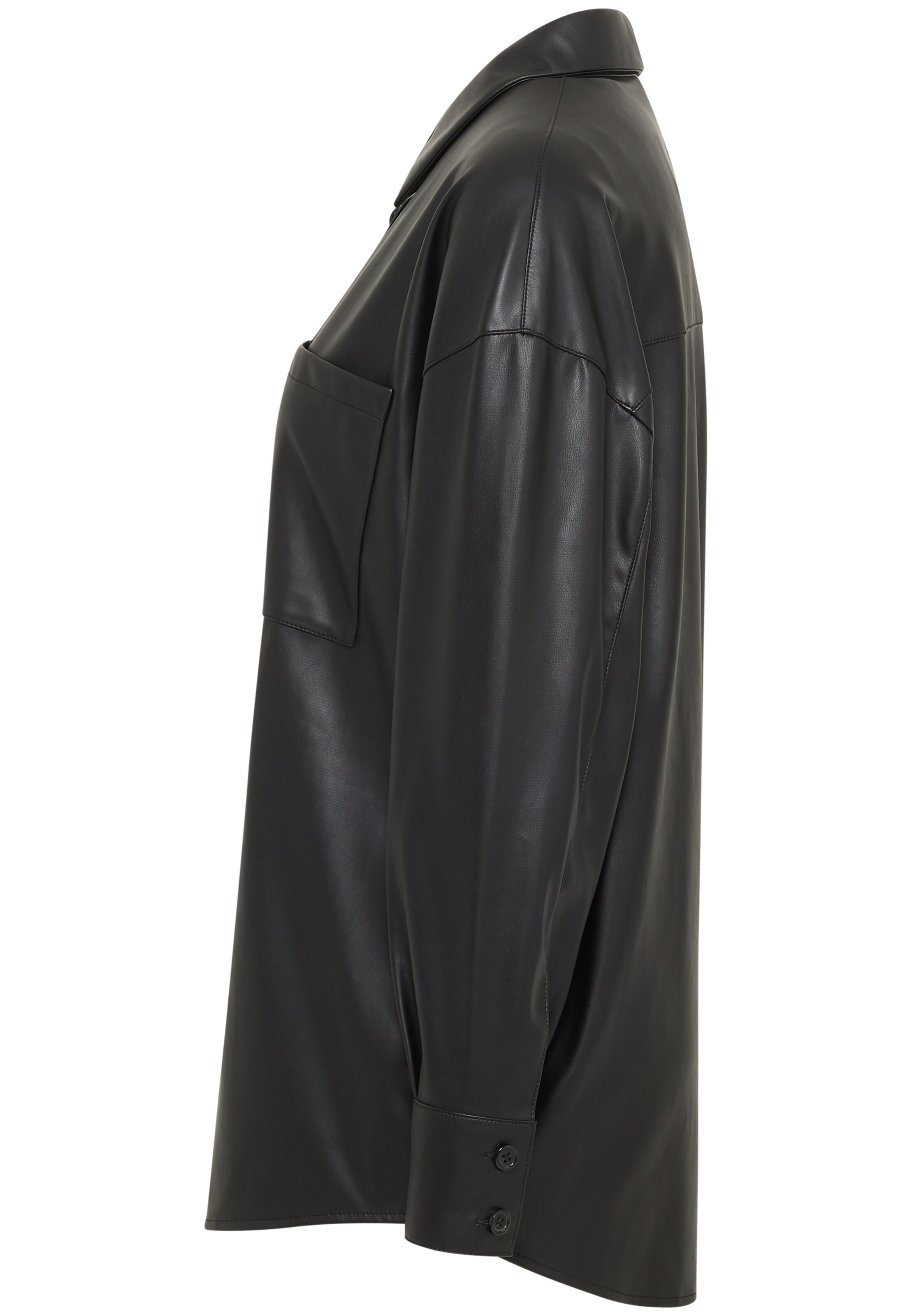 MUSTANG Bluse in Schwarz