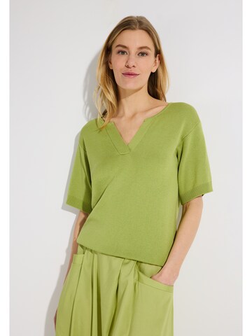 MORE & MORE Sweater in Green: front