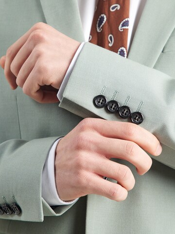 Lindbergh Slimfit Puku värissä vihreä