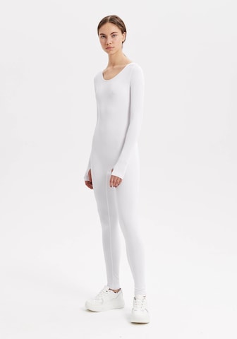 MONOSUIT Jumpsuit in Wit: voorkant