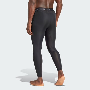 ADIDAS PERFORMANCE Skinny Παντελόνι φόρμας σε μαύρο