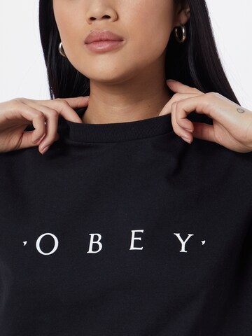 Obey Shirt 'NOVEL' in Schwarz