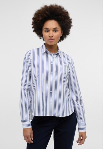 ETERNA Blouse in Blauw: voorkant