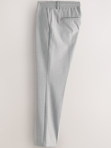 Next Slimfit Hlače na rob 'Edle' | siva barva