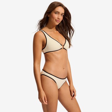 Seafolly - Triángulo Bikini 'Beach Bound' en blanco