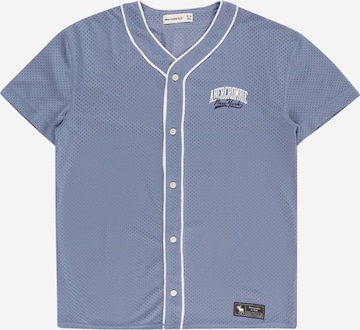 Abercrombie & Fitch Regularny krój Koszula 'JAN' w kolorze niebieski: przód