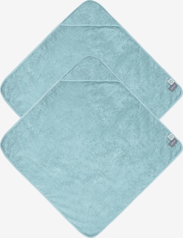 Aspero Bathrobe in Blue: front