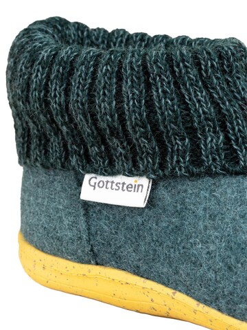 Gottstein Slippers 'Alpine Boot RU' in Green