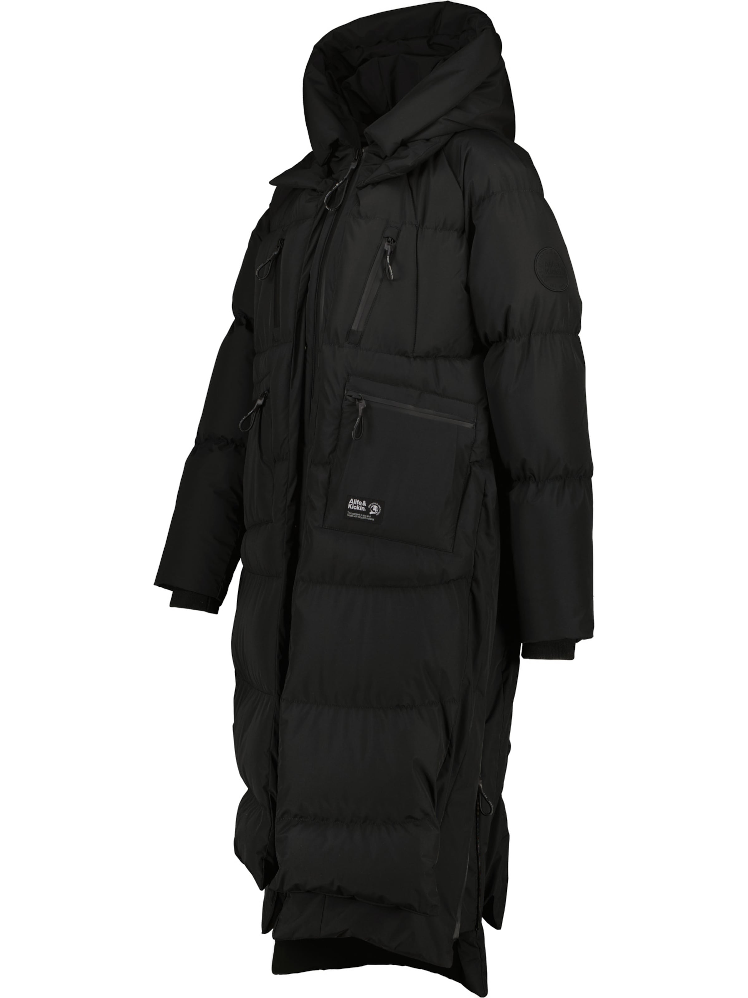 alife & kickin Χειμερινό παλτό 'RihannaAK' σε μαύρο