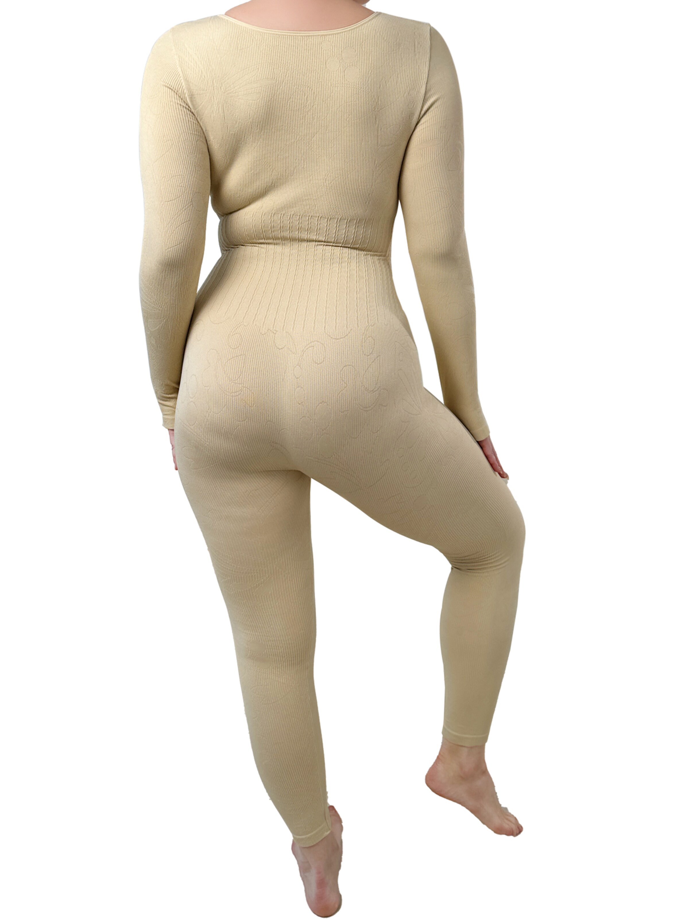 MEETWEE Shaping Bodysuit 'Base Layer' in Beige
