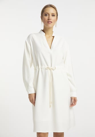 Robe DreiMaster Vintage en blanc : devant