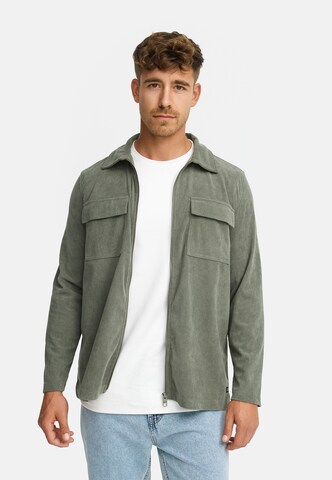 INDICODE JEANS Regular fit Overhemd 'Nemoto' in Groen: voorkant