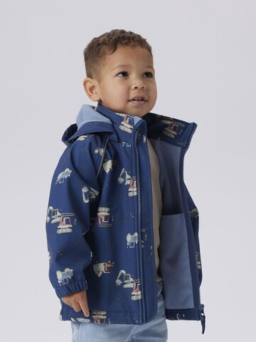 NAME IT Functionele jas 'Alfa08' in Blauw: voorkant