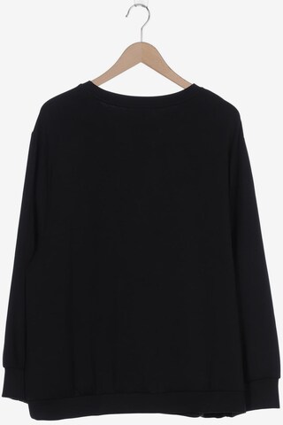 SAMOON Sweatshirt & Zip-Up Hoodie in 6XL in Black