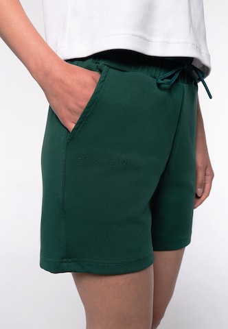 Regular Pantalon 'The City' Eoselio en vert