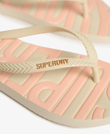 Séparateur d'orteils Superdry en blanc