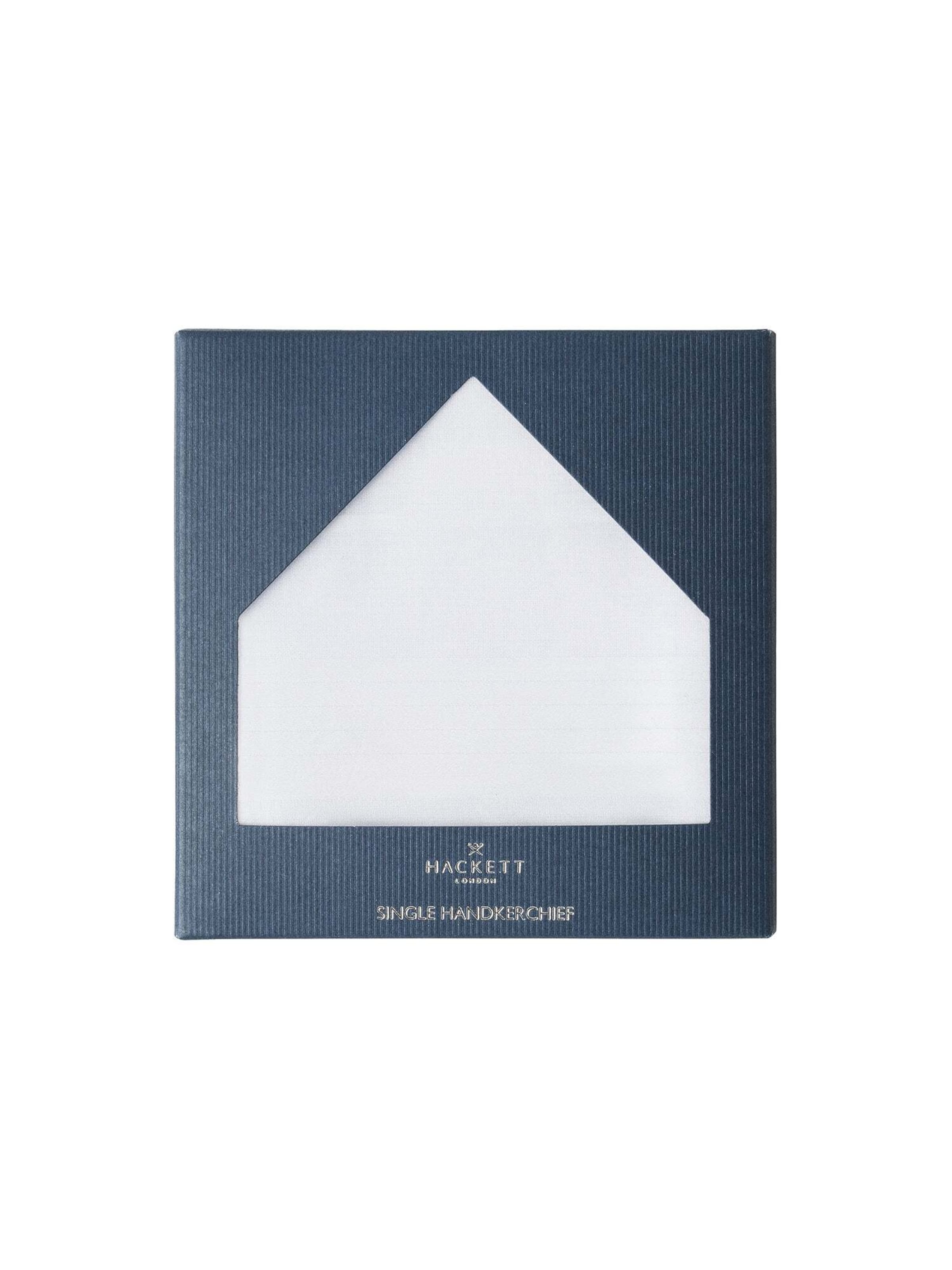 Hackett London Doek 'SINGLE HANK' in Wit: voorkant