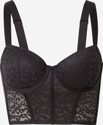 DKNY Intimates Balconette BH in Schwarz: predná strana