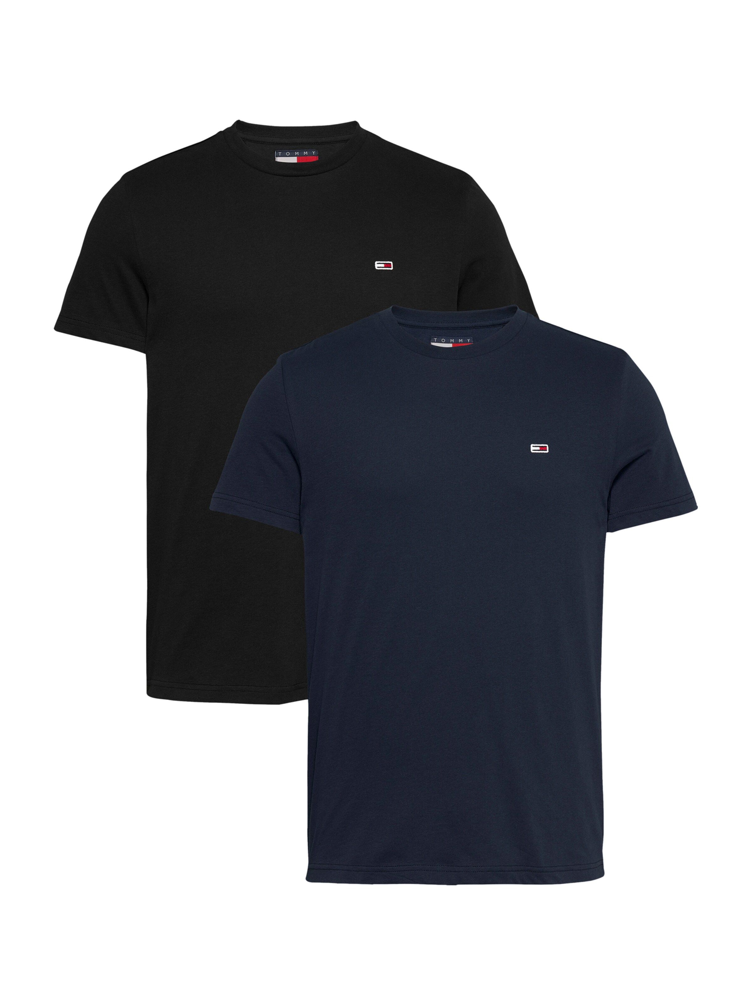 Tommy Jeans Koszulka w kolorze niebieski: przód