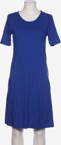 Green Cotton Dress in M in Blue: front
