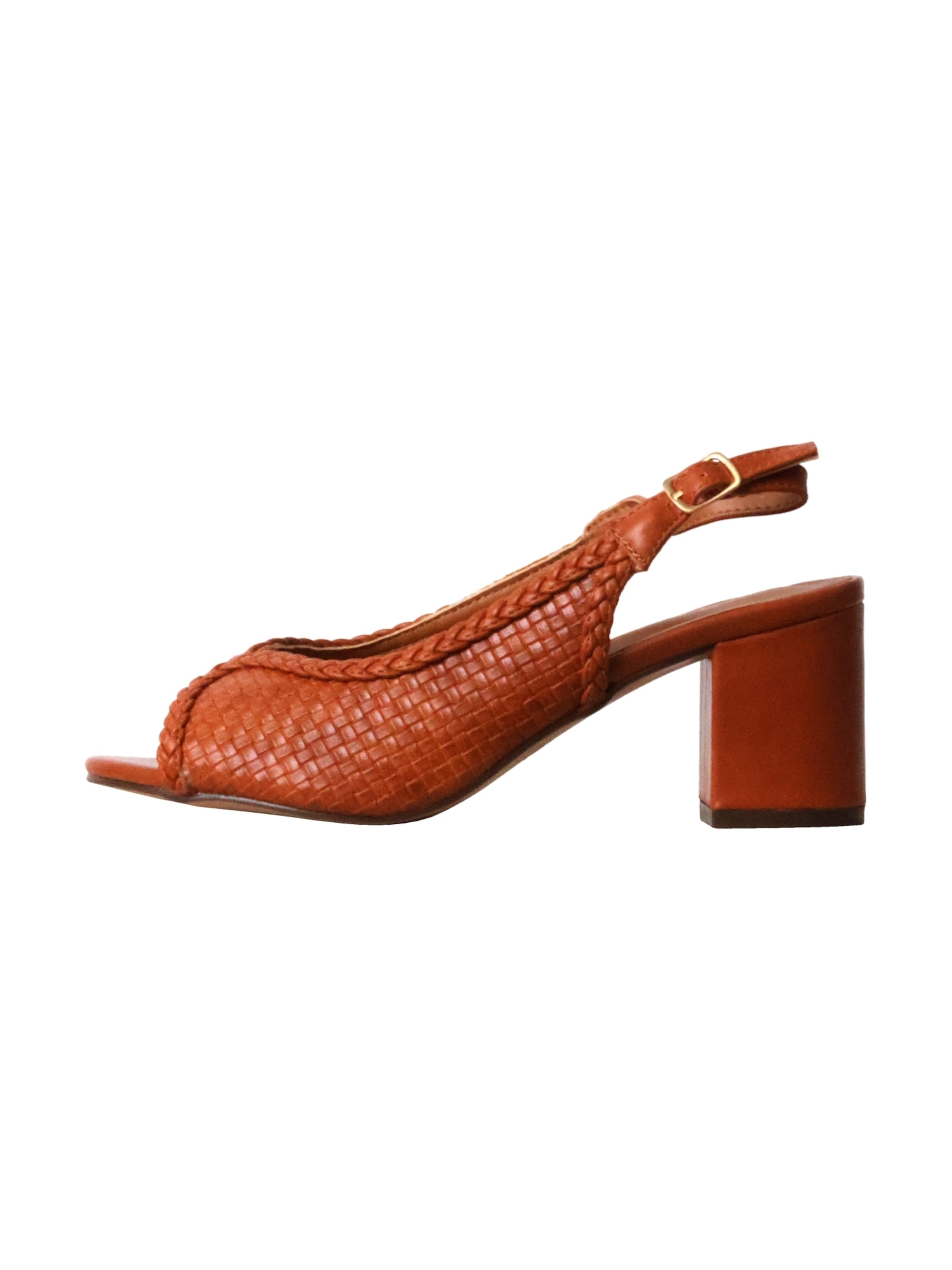 POTI PATI - Zapatos con plataforma 'Supermodische Pumps' en naranja: frente
