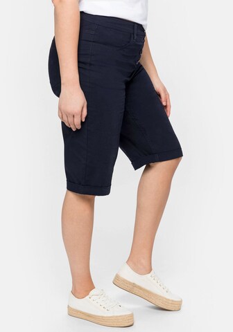 SHEEGO Regular Shorts in Blau