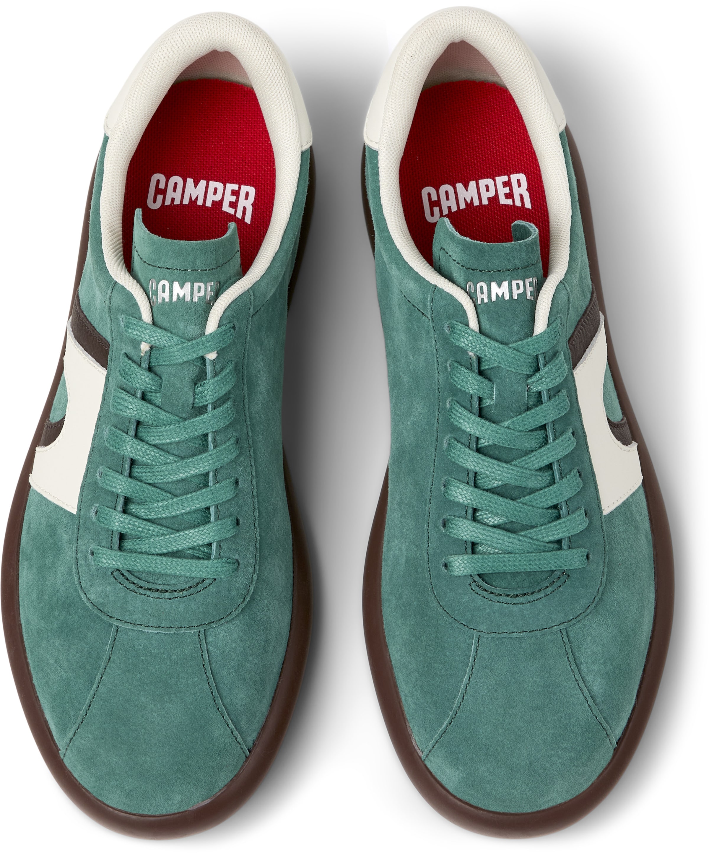 Baskets basses 'Pelotas Soller' CAMPER en vert