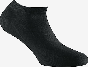 Rohner Socks Enkelsokken in Zwart: voorkant