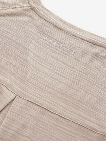 Next Functioneel shirt in Beige