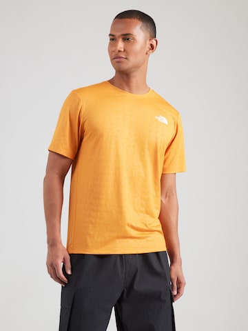 Maglia funzionale 'PENTADOME' di THE NORTH FACE in arancione: frontale