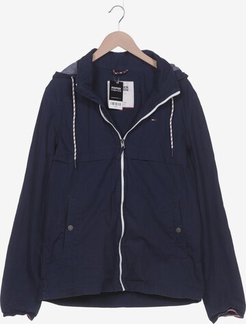 Tommy Jeans Jacke XL in Blau: predná strana