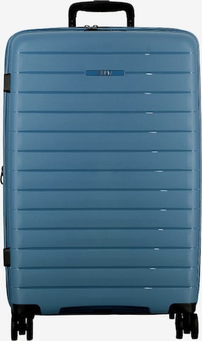 Jump Trolley 'Striper' in Blau: Vorderseite