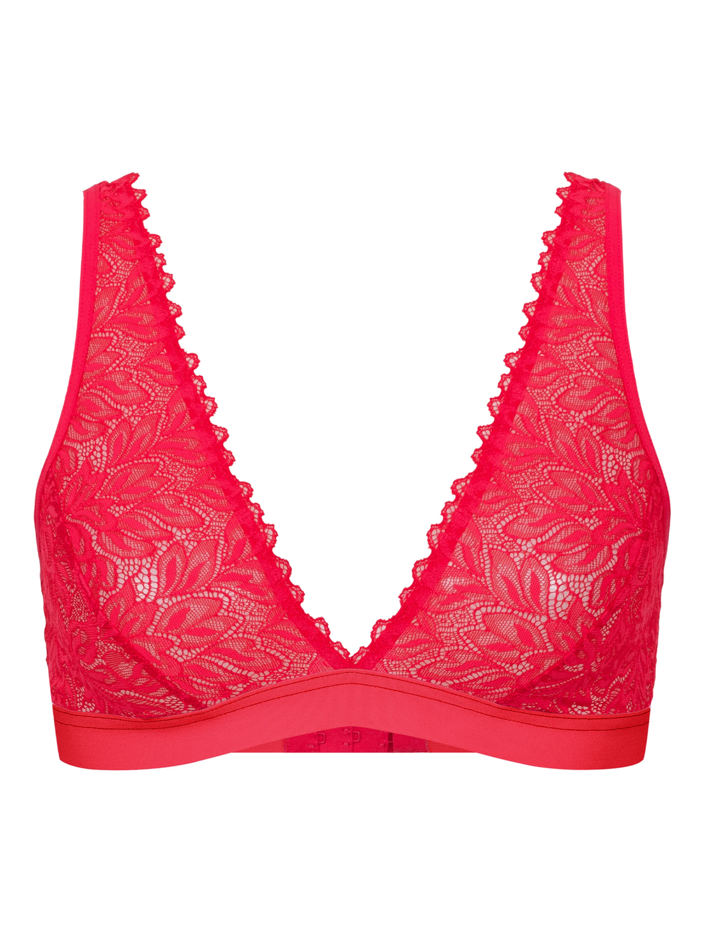 Erlich Textil BH in Rood: voorkant