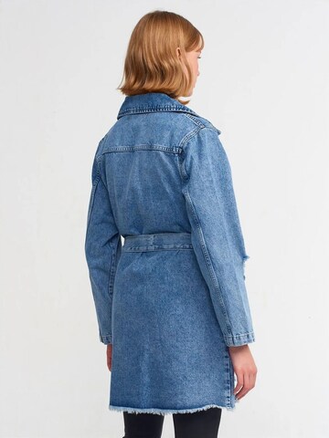 Manteau mi-saison Dilvin en bleu