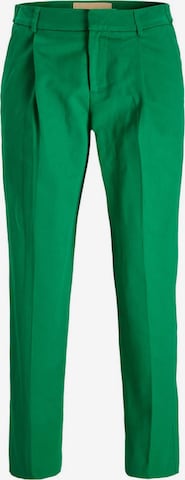 JJXX Широка кройка Панталон с ръб 'LYKKE' в зелено: отпред