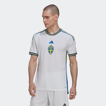 ADIDAS PERFORMANCE Jersey 'Sweden 22 Away' in White: front