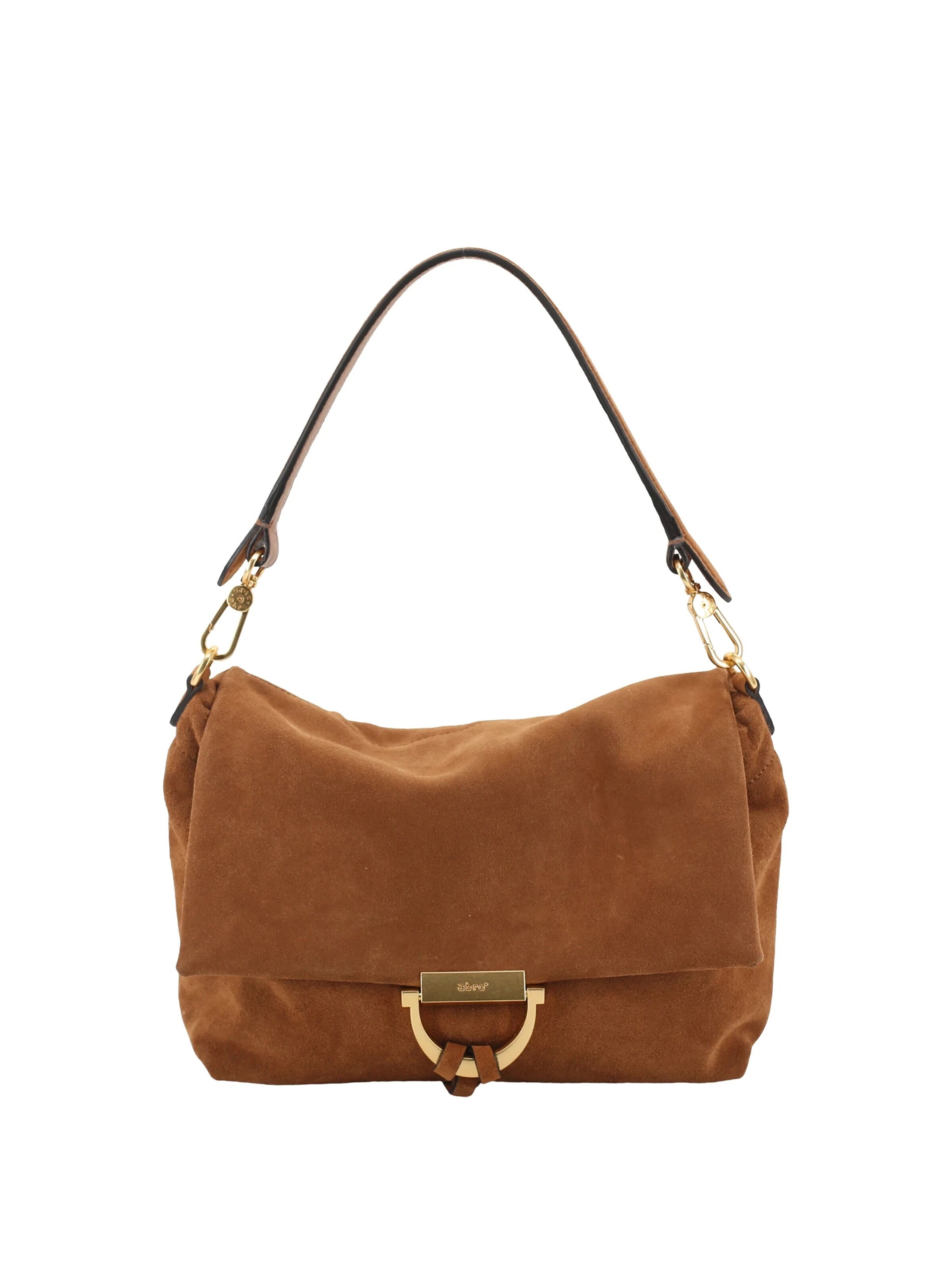 ABRO Shoulder Bag 'TEMI' in Brown: front