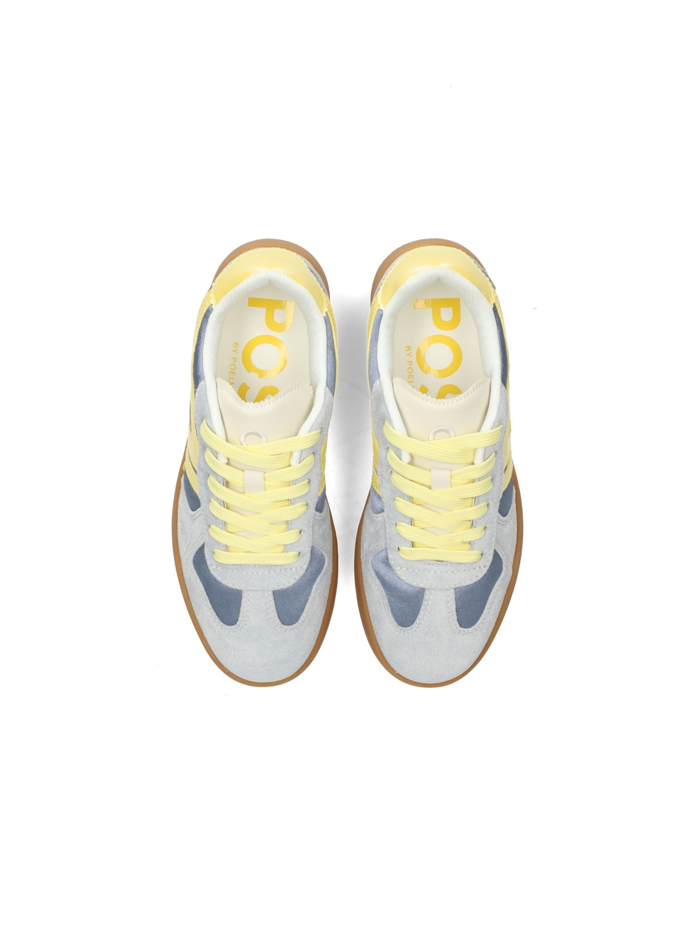 POSH by Poelman Platform trainers in Blue
