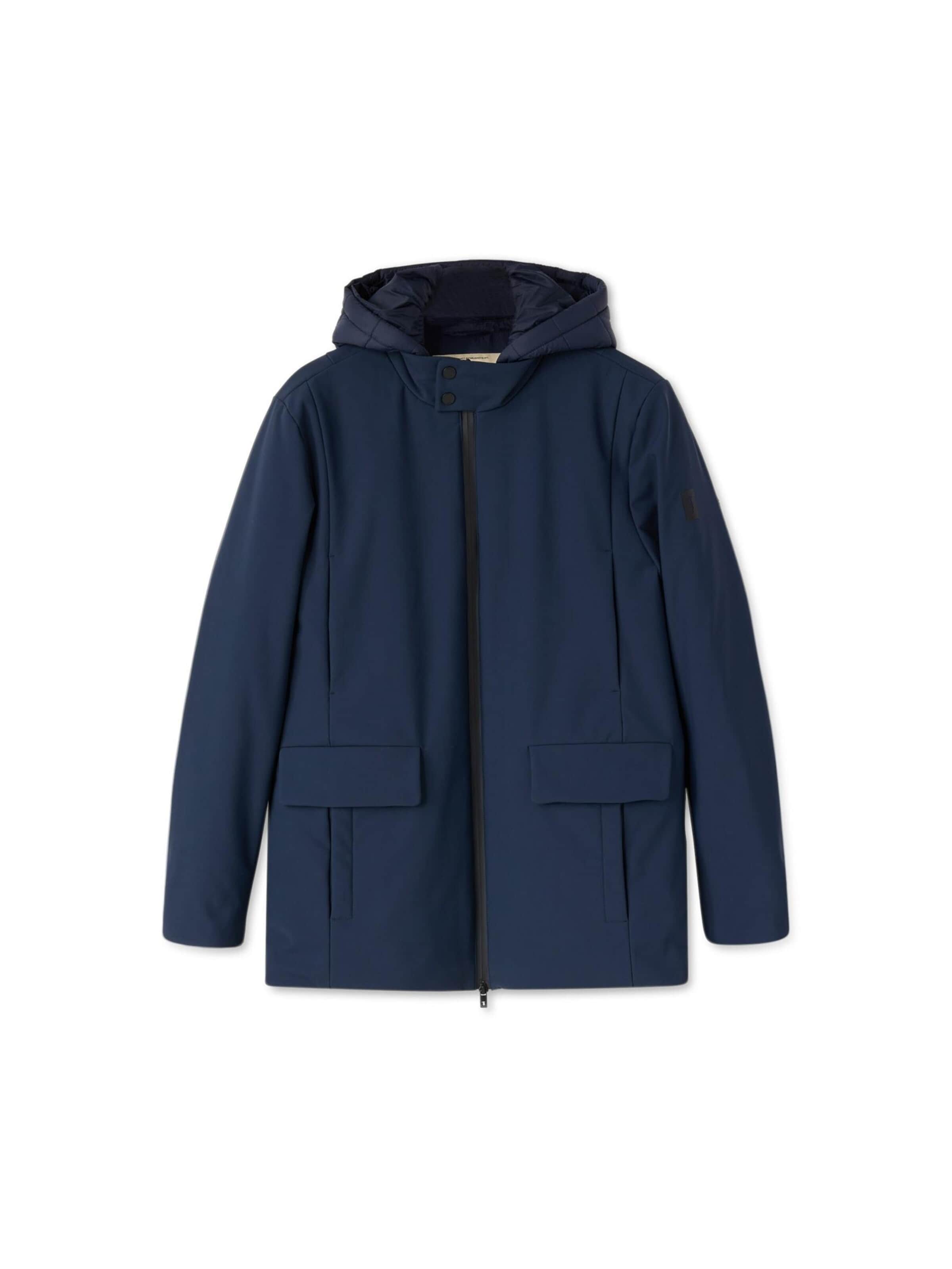 Cappotto invernale di Trussardi in blu: frontale