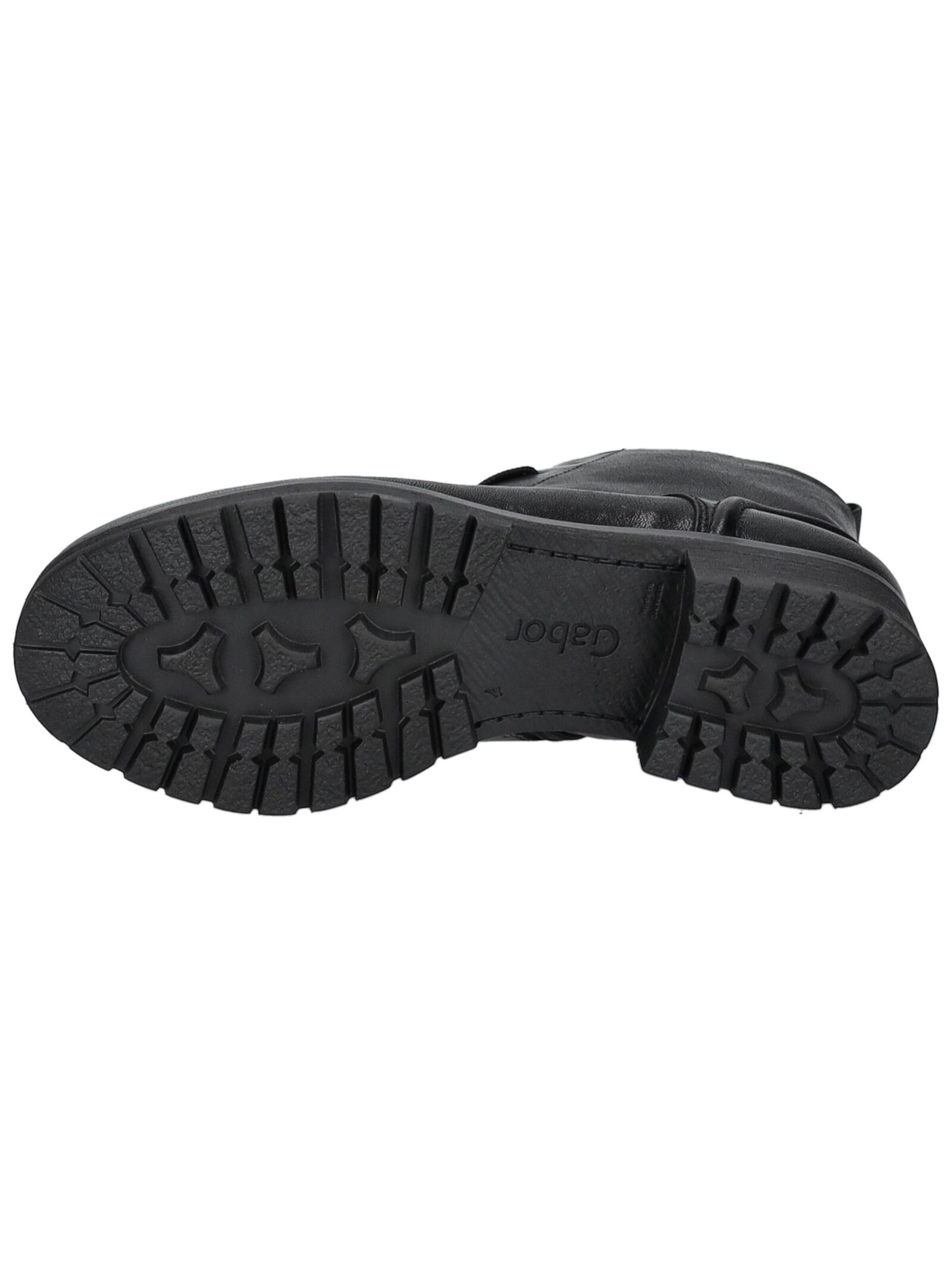 GABOR Schnürstiefelette in Schwarz