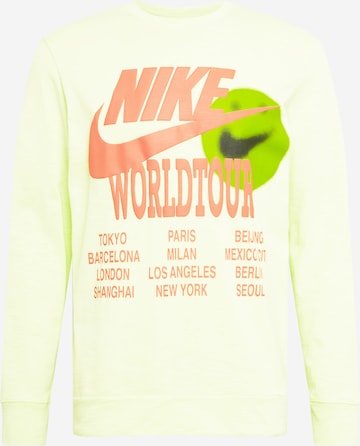 Nike Sportswear Sweatshirt in Groen: voorkant