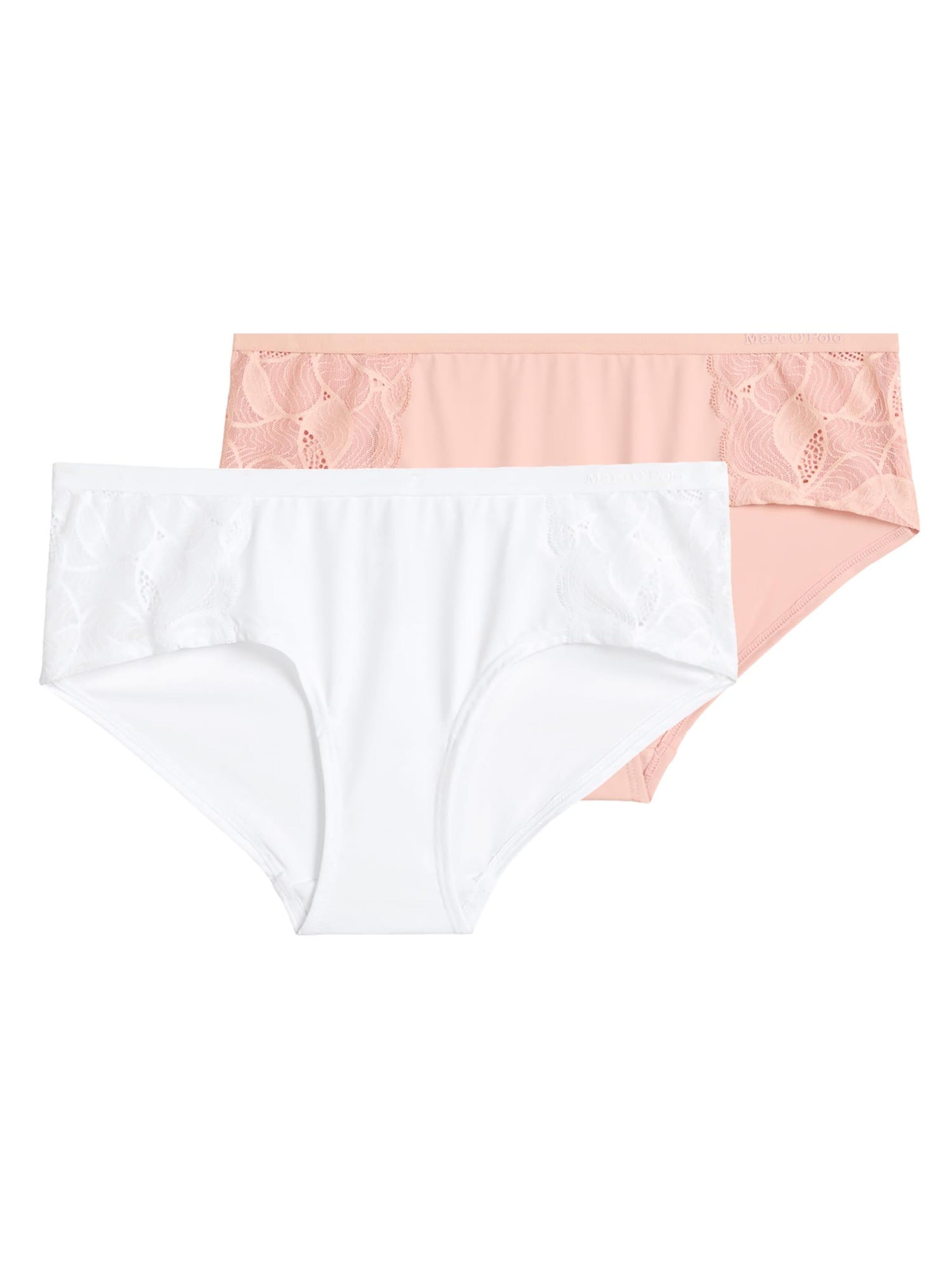 Marc O'Polo Panty 'Tender Lace' in Pink: front