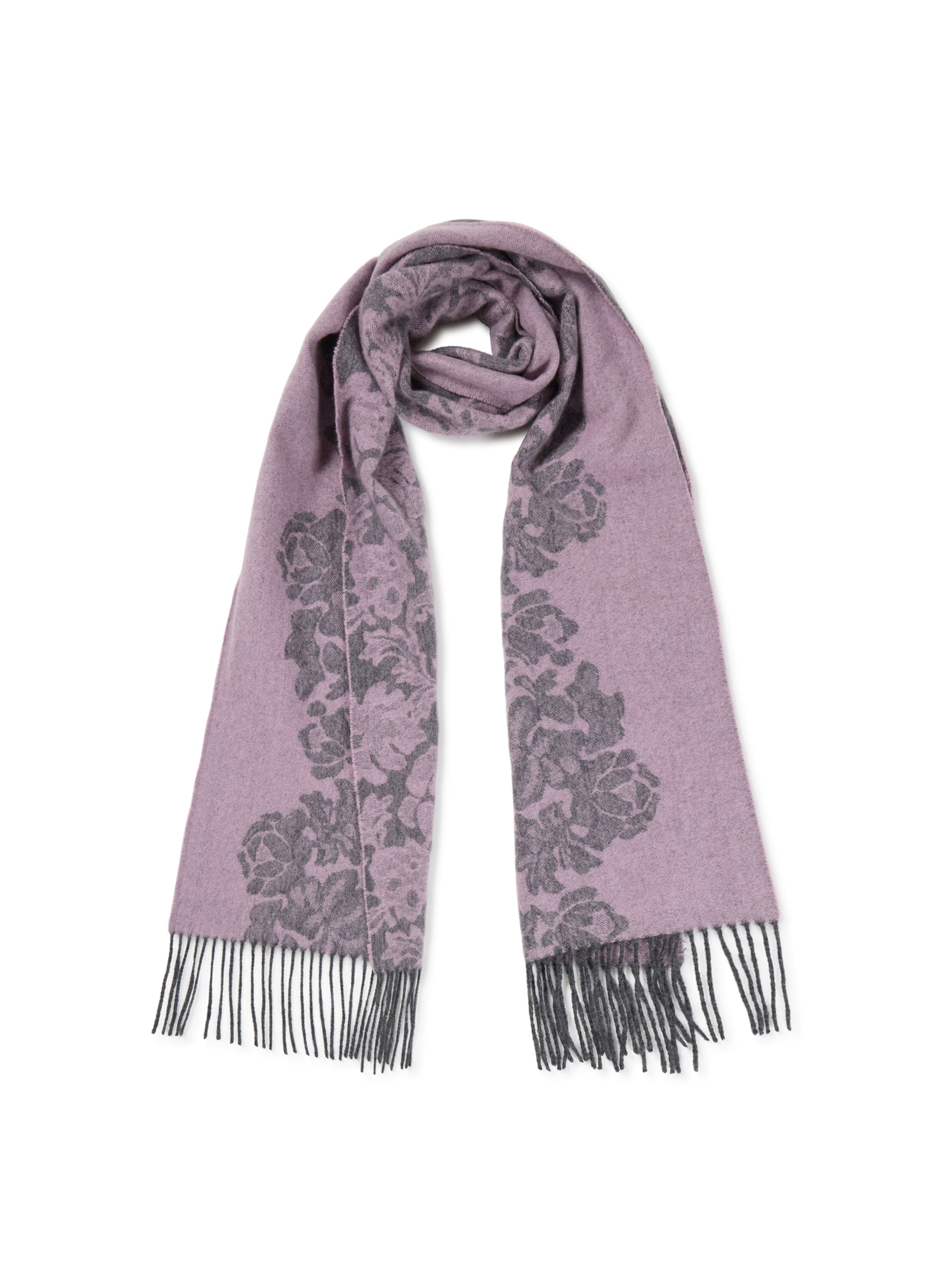 CASH-MERE.CH Scarf in Purple: front