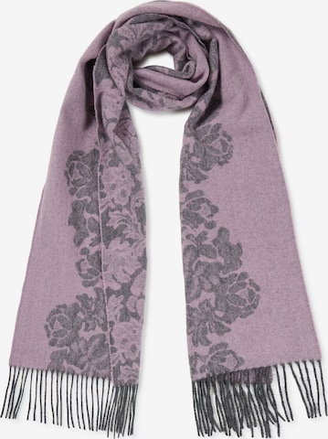 CASH-MERE.CH Kaulaliina värissä lila: etupuoli