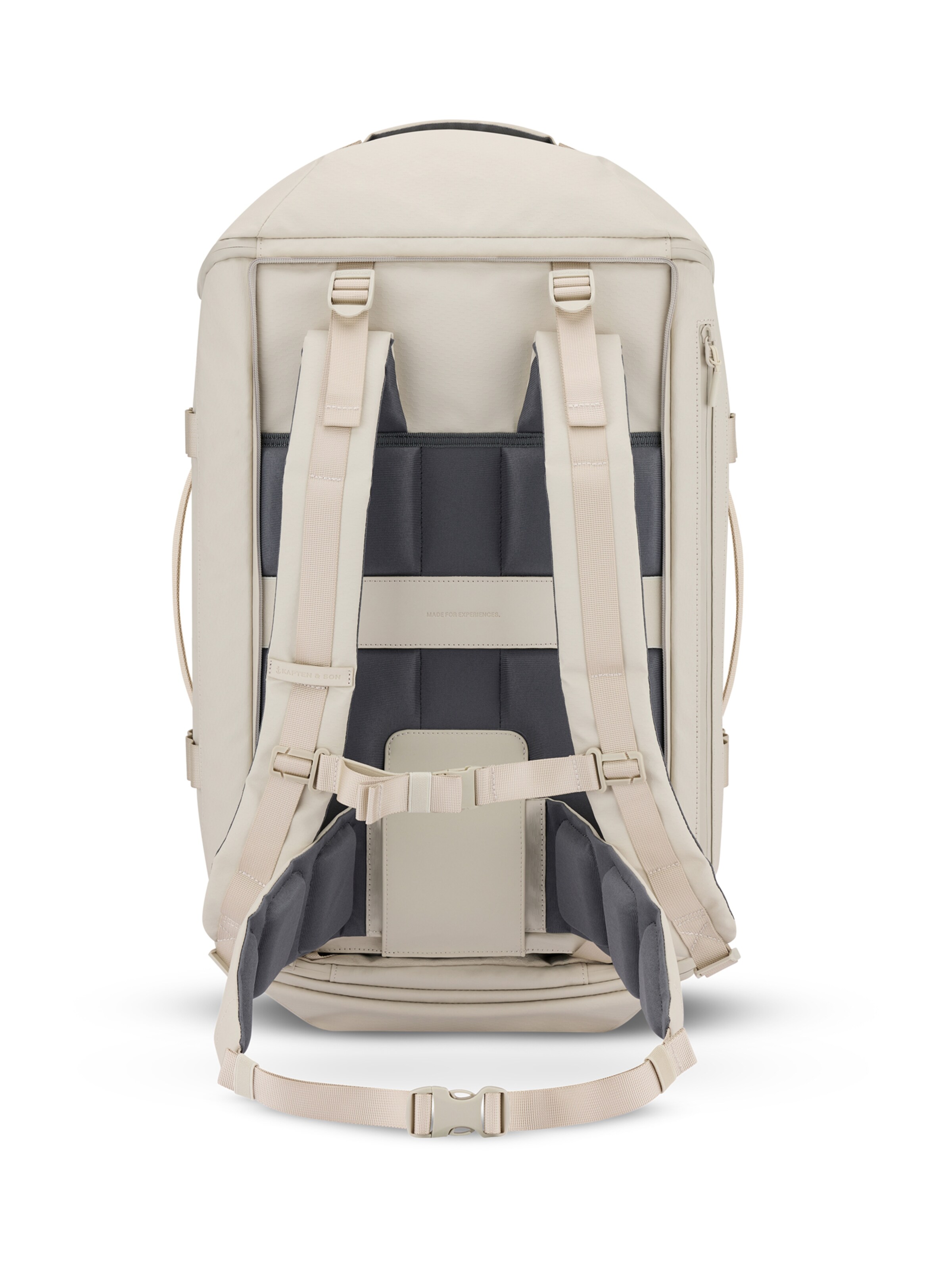Kapten & Son Раница 'Lisbon Duffle Backpack Large' в бежово
