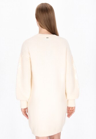 Robes en maille DreiMaster Vintage en beige