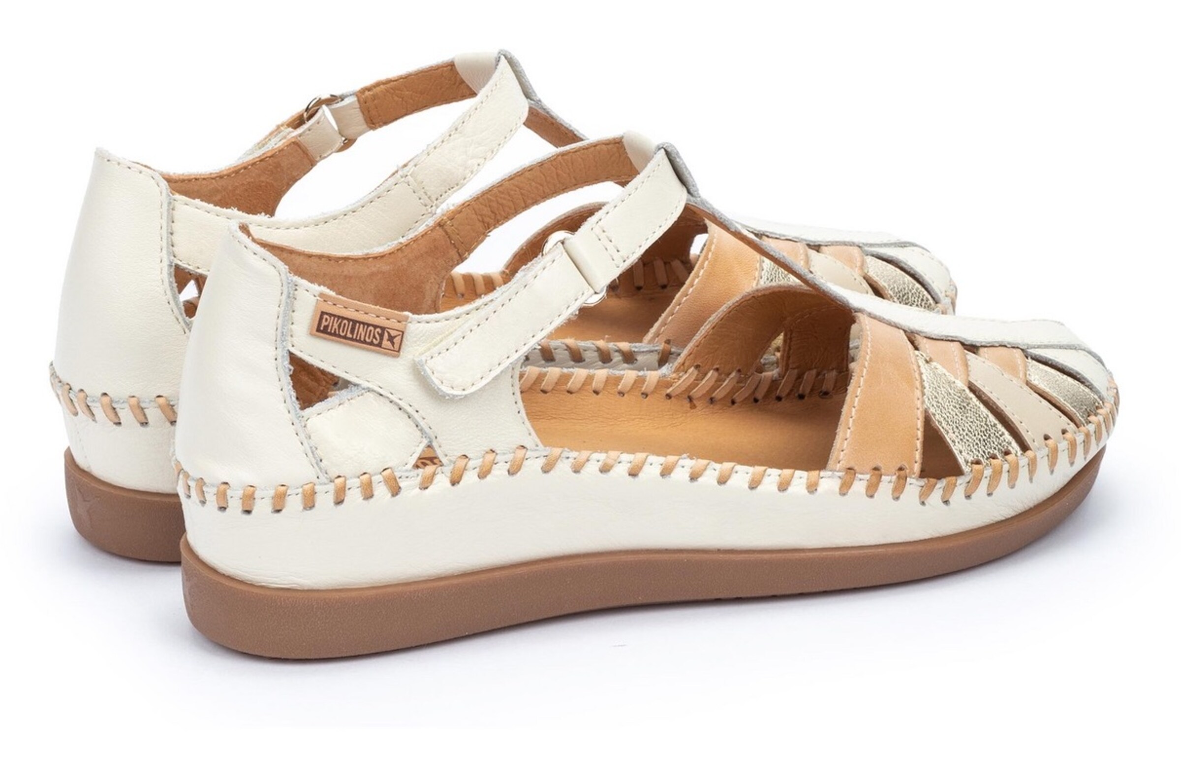 PIKOLINOS Sandalen met riem in Wit