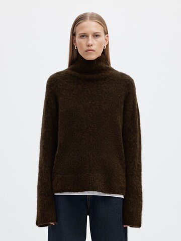 SELECTED - Jersey en marrón: frente