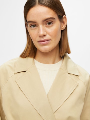 Manteau mi-saison OBJECT en beige